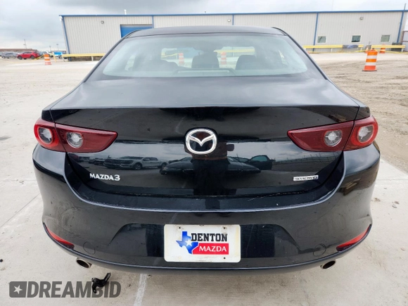 2022 Mazda 3 S with VIN 3MZBPAAL7NM304933, listed as a Copart auction lot 60727995 with 27,642 mi miles and Salvage title. Bid and sale history available at DreamBid. Image 6.