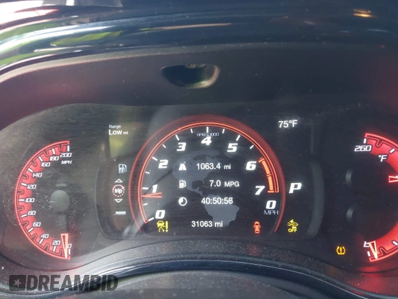 2021 Dodge Durango SRT Hellcat z VIN 1C4SDJH93MC683029, wystawiony jako IAAI lot #41875129 z przebiegiem 31 063 mil mil oraz . Historia ofert i sprzedaży dostępna na DreamBid. Obrazek 7.