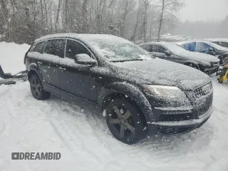 2015 Audi Q7 3.0T Vorsprung Edition with VIN WA1WGCFE0FD001297, listed as a Copart auction lot 43398965 with 136,498 mi miles and Salvage Title. Bid and sale history available at carsss.com. Image 4.