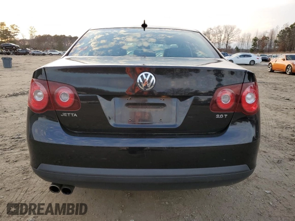 2009 Volkswagen Jetta Wolfsburg Edition with VIN 3VWRJ71KX9M048741, listed as a Copart auction lot 85014594 with 190,739 mi miles and Salvage title. Bid and sale history available at DreamBid. Image 6.