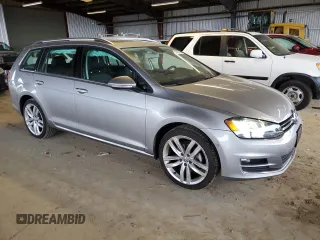 2016 Volkswagen Golf SportWagen TSI S with VIN 3VWC17AU7GM514503, listed as a Copart auction lot 44820425 with 40,082 mi miles and Salvage Title. Bid and sale history available at carsss.com. Image 4.