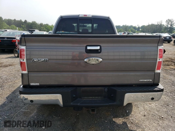 2013 Ford F-150 XL with VIN 1FTFX1EF8DKD72110, listed as a Copart auction lot 58377165 with 58,507 mi miles and Salvage title. Bid and sale history available at DreamBid. Image 6.
