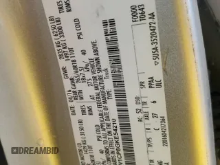 2016 Ford F-150 XL с VIN 1FTEW1CP8GKE54210, выставлен на аукционе Copart как лот 53976795 с пробегом 131 819 миль миль и Списание • Salvage title. История ставок и продаж доступна на DreamBid. Изображение 12.