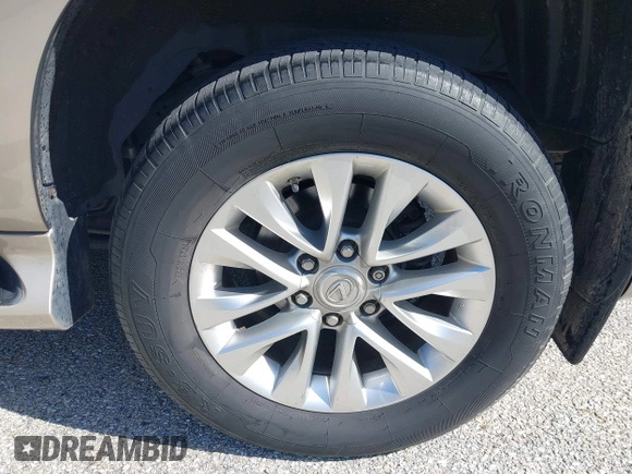 2014 Lexus GX with VIN JTJBM7FX7E5068037, listed as a IAAI auction lot 42069809 with 120,791 mi miles. Bid and sale history available at carsss.com. Image 12.