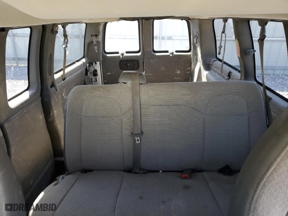 2011 Chevrolet Express Passenger 1LT with VIN 1GAWGRFG1B1101746, listed as a Copart auction lot 45645275 with 216,493 mi miles and Salvage Title. Bid and sale history available at carsss.com. Image 10.