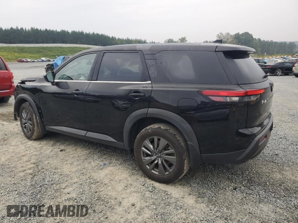 2023 Nissan Pathfinder S with VIN 5N1DR3AC9PC218234, listed as a Copart auction lot 73536874 with 24,322 mi miles and Salvage title. Bid and sale history available at DreamBid. Image 2.