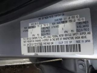 2013 Mazda 2 Sport with VIN JM1DE1KY1D0167999, listed as a IAAI auction lot 41713546 with 204,443 mi miles and . Bid and sale history available at DreamBid. Image 9.