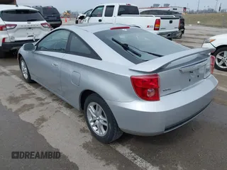 2005 Toyota Celica GT with VIN JTDDR32T950185575, listed as a IAAI auction lot 41710111 with 100,971 mi miles. Bid and sale history available at carsss.com. Image 3.