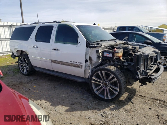 2013 Chevrolet Suburban LTZ with VIN 1GNSKKE70DR245684, listed as a Copart auction lot 49671615 with 175,491 mi miles and Salvage Title. Bid and sale history available at carsss.com. Image 4.
