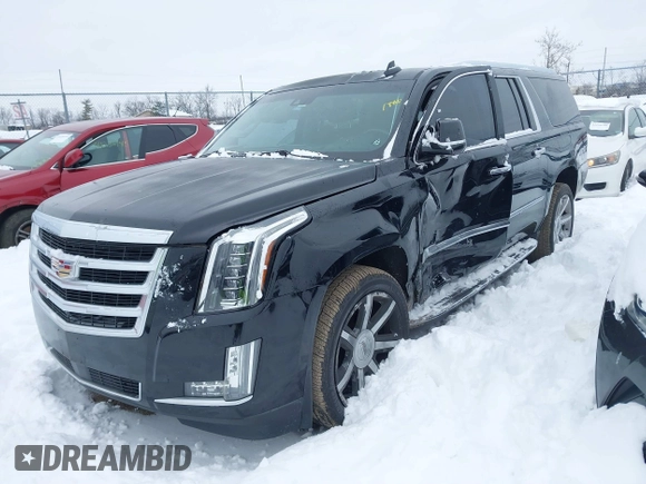 2016 Cadillac Escalade ESV Premium Collection with VIN 1GYS4JKJ9GR238325, listed as a IAAI auction lot 41214651 with 113,655 mi miles and . Bid and sale history available at DreamBid. Image 17.