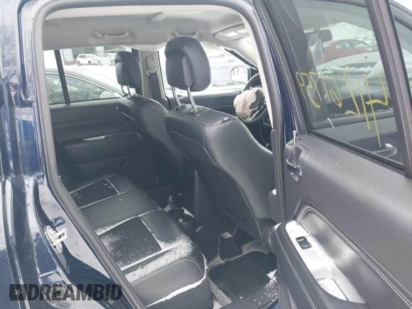 2017 Jeep Compass High Altitude with VIN 1C4NJDEB0HD106845, listed as a IAAI auction lot 41261759 with 76,630 mi miles. Bid and sale history available at carsss.com. Image 8.