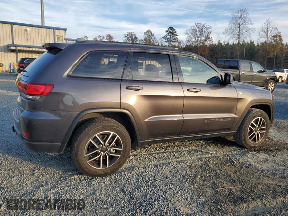 2020 Jeep Grand Cherokee Trailhawk with VIN 1C4RJFLT1LC190827, listed as a Copart auction lot 81197344 with 44,320 mi miles and Salvage title. Bid and sale history available at DreamBid. Image 3.