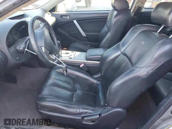 2004 Infiniti G35 Coupe w/Leather with VIN JNKCV54E44M827899, listed as a Copart auction lot 81534144 with 215,637 mi miles and Salvage Title. Bid and sale history available at carsss.com. Image 7.