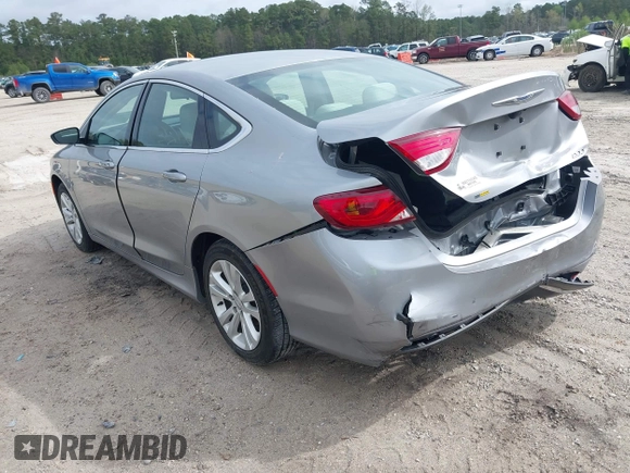 2016 Chrysler 200 Limited with VIN 1C3CCCAB0GN183682, listed as a IAAI auction lot 41897334 with 33,371 mi miles. Bid and sale history available at carsss.com. Image 3.