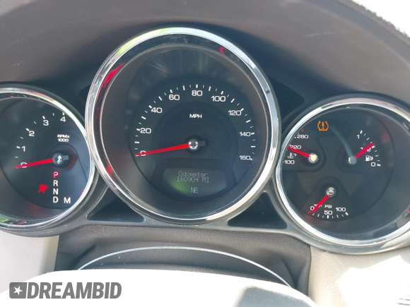 2010 Cadillac CTS with VIN 1G6DK5EV5A0124637, listed as a IAAI auction lot 41731477 with 160,904 mi miles and . Bid and sale history available at DreamBid. Image 7.