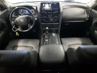 2023 Nissan Armada SV with VIN JN8AY2AD8P9690973, listed as a Copart auction lot 41570965 with 41,414 mi miles and Salvage title. Bid and sale history available at DreamBid. Image 8.