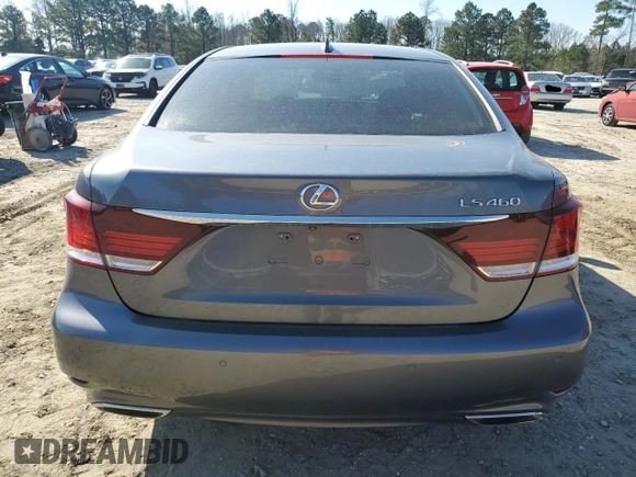 2016 Lexus LS 460 with VIN JTHBL5EF5G5141362, listed as a Copart auction lot 47226875 with 59,165 mi miles and Salvage title. Bid and sale history available at DreamBid. Image 6.
