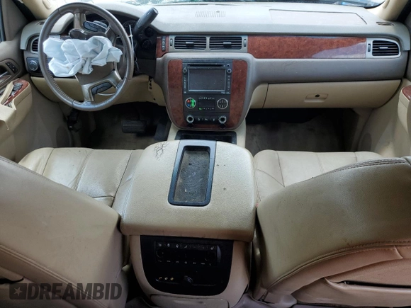2013 Chevrolet Tahoe LT with VIN 1GNSKBE04DR260000, listed as a Copart auction lot 59749615 with Not provided miles and Salvage title. Bid and sale history available at DreamBid. Image 8.