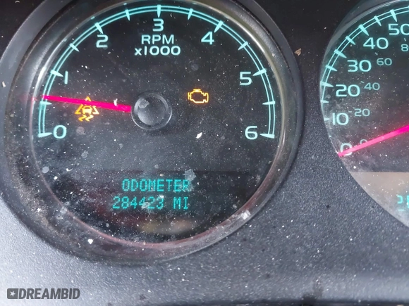 2007 Chevrolet Silverado 1500 LTZ with VIN 2GCEK13M071572981, listed as a IAAI auction lot 42054093 with 284,423 mi miles. Bid and sale history available at carsss.com. Image 7.