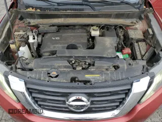 2017 Nissan Pathfinder S with VIN 5N1DR2MN9HC601356, listed as a Copart auction lot 62327685 with 111,588 mi miles and Salvage title. Bid and sale history available at DreamBid. Image 12.