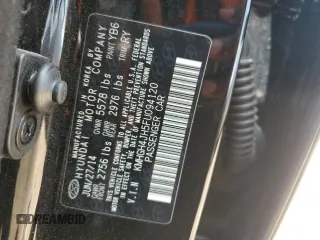 2015 Hyundai Equus Signature with VIN KMHGH4JH5FU094120, listed as a Copart auction lot 63238345 with 103,658 mi miles and Salvage title. Bid and sale history available at DreamBid. Image 12.