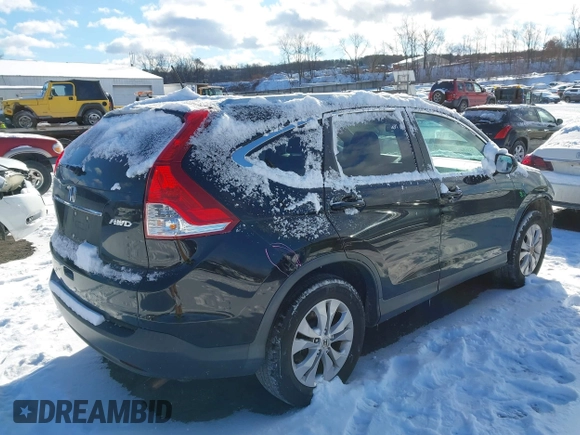 2014 Honda CR-V EX-L with VIN 2HKRM4H76EH659957, listed as a IAAI auction lot 41310681 with 256,784 mi miles. Bid and sale history available at carsss.com. Image 4.