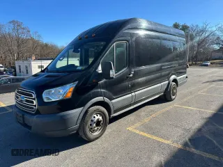 2017 Ford Transit Passenger XL with VIN 1FBVU4XG1HKA50432, listed as a Copart auction lot 83802734 with 144,324 mi miles and Clean Title. Bid and sale history available at DreamBid. Image 1.