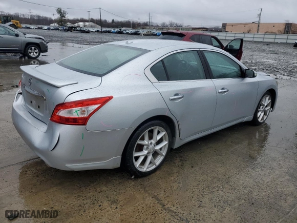 2009 Nissan Maxima 3.5 SV w/Sport Pkg with VIN 1N4AA51E59C846358, listed as a Copart auction lot 50150845 with 154,941 mi miles and Salvage Title. Bid and sale history available at carsss.com. Image 3.