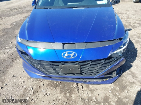2023 Hyundai Elantra SE with VIN KMHLL4AG1PU557151, listed as a IAAI auction lot 41877575 with 40,329 mi miles. Bid and sale history available at carsss.com. Image 12.