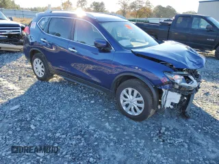 2017 Nissan Rogue S with VIN JN8AT2MV6HW013605, listed as a Copart auction lot 84361604 with 80,434 mi miles and Salvage Title. Bid and sale history available at carsss.com. Image 4.