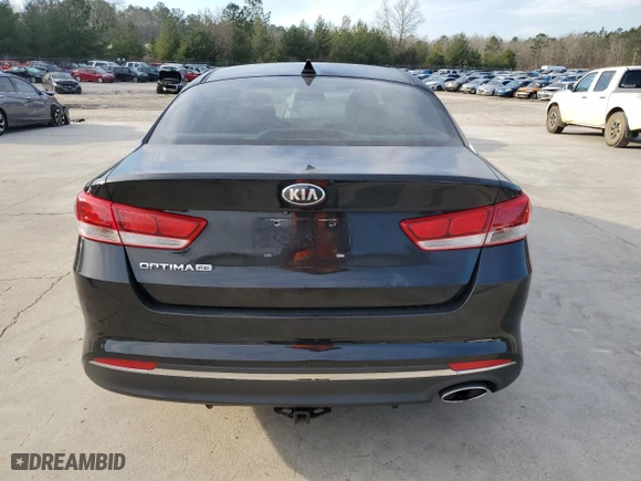 2018 Kia Optima LX with VIN 5XXGT4L3XJG206333, listed as a Copart auction lot 46097085 with 86,738 mi miles and Salvage Title. Bid and sale history available at carsss.com. Image 6.
