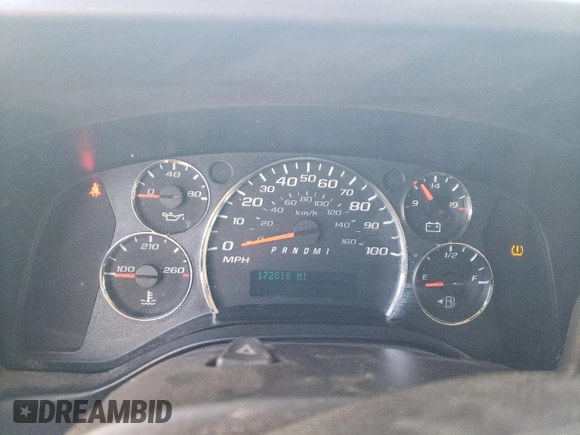 2010 Chevrolet Express Cargo with VIN 1GCZGFBA2A1167547, listed as a Copart auction lot 80991954 with 172,818 mi miles and Salvage title. Bid and sale history available at DreamBid. Image 9.