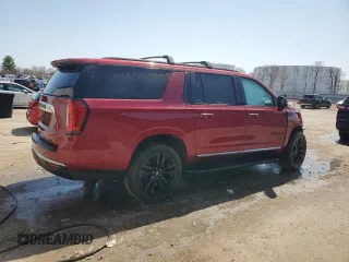 2023 GMC Yukon XL SLT z VIN 1GKS2GKD7PR499188, wystawiony jako Copart lot #54093875 z przebiegiem 32 387 mil mil oraz Szkoda całkowita • Salvage title. Historia ofert i sprzedaży dostępna na DreamBid. Obrazek 3.