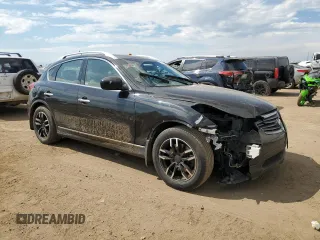 2008 Infiniti EX Journey with VIN JNKAJ09F68M352530, listed as a Copart auction lot 63513514 with 177,595 mi miles and Salvage Title. Bid and sale history available at carsss.com. Image 4.