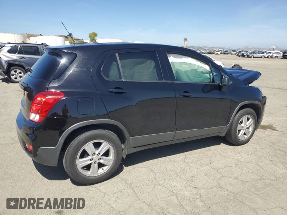 2020 Chevrolet Trax LS with VIN 3GNCJKSB6LL207799, listed as a Copart auction lot 57109275 with 83,190 mi miles and Salvage title. Bid and sale history available at DreamBid. Image 3.