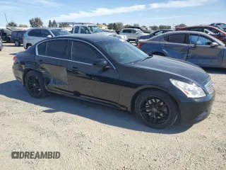 2007 Infiniti G35 Journey with VIN JNKBV61E37M723625, listed as a Copart auction lot 75661494 with 166,448 mi miles and Salvage Title. Bid and sale history available at DreamBid. Image 4.