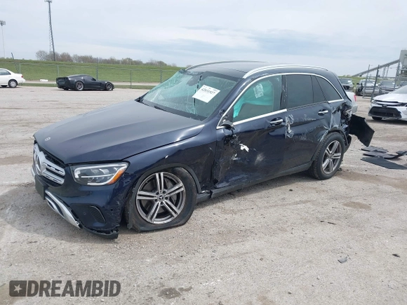 2021 Mercedes-Benz GLC 300 z VIN W1N0G8EB4MF953133, wystawiony jako IAAI lot #42031927 z przebiegiem 36 446 mil mil oraz . Historia ofert i sprzedaży dostępna na DreamBid. Obrazek 2.