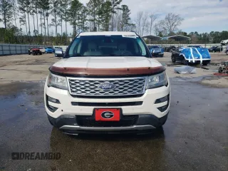 2016 Ford Explorer Platinum with VIN 1FM5K8HT9GGA74334, listed as a Copart auction lot 46242485 with 118,728 mi miles and Salvage Title. Bid and sale history available at DreamBid. Image 5.