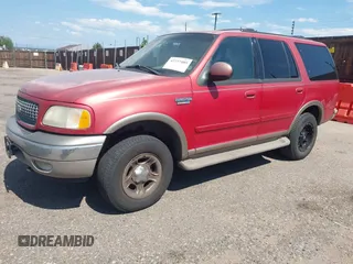 2001 Ford Expedition Eddie Bauer with VIN 1FMPU18LX1LA91135, listed as a IAAI auction lot 42737489 with 123,360 mi miles and . Bid and sale history available at DreamBid. Image 2.