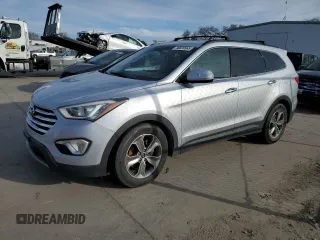 2016 Hyundai Santa Fe SE with VIN KM8SM4HF4GU158465, listed as a Copart auction lot 46820565 with 125,417 mi miles and Clean Title. Bid and sale history available at carsss.com. Image 1.
