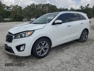 2016 Kia Sorento SX z VIN 5XYPK4A53GG163837, wystawiony jako Copart lot #53962545 z przebiegiem 72 132 mil mil oraz Czysty tytuł • Clean title. Historia ofert i sprzedaży dostępna na DreamBid. Obrazek 1.
