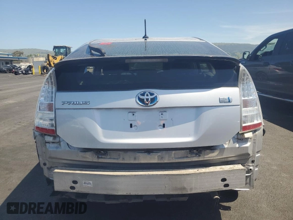 2011 Toyota Prius I with VIN JTDKN3DU7B1432090, listed as a Copart auction lot 52990835 with Not Provided miles and Salvage Title. Bid and sale history available at DreamBid. Image 6.
