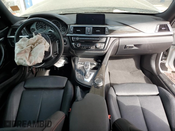 2017 BMW 4 Series 430i with VIN WBA4R7C39HK896107, listed as a Copart auction lot 79202964 with 136,656 mi miles and Salvage Title. Bid and sale history available at DreamBid. Image 8.
