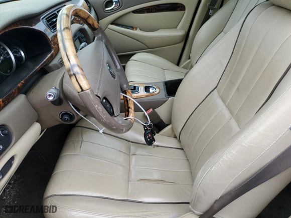 2007 Jaguar S-Type 3.0 with VIN SAJWA01A67FN78885, listed as a Copart auction lot 76619064 with 54,849 mi miles and Salvage Title. Bid and sale history available at carsss.com. Image 7.