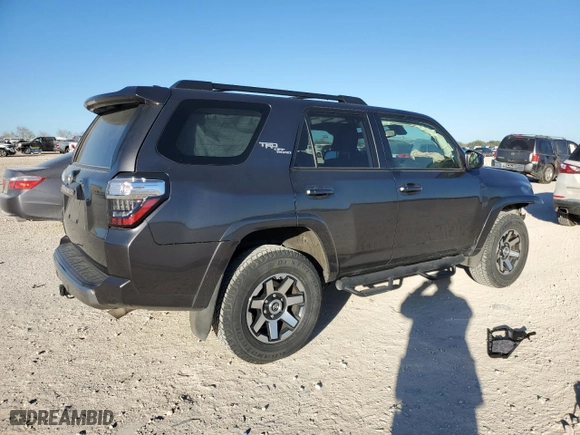 2021 Toyota 4Runner TRD Off Road with VIN JTEPU5JR3M5851632, listed as a Copart auction lot 87032204 with 38,414 mi miles and Salvage Title. Bid and sale history available at carsss.com. Image 3.