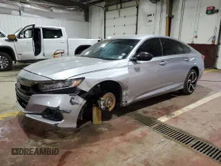 2021 Honda Accord Sport with VIN 1HGCV1F32MA023870, listed as a Copart auction lot 59919315 with Not provided miles and Salvage title. Bid and sale history available at DreamBid. Image 1.