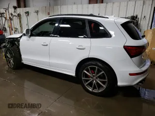 2016 Audi SQ5 Premium Plus with VIN WA1CCAFP2GA123909, listed as a Copart auction lot 73050702 with 76,203 mi miles. Bid and sale history available at carsss.com. Image 2.