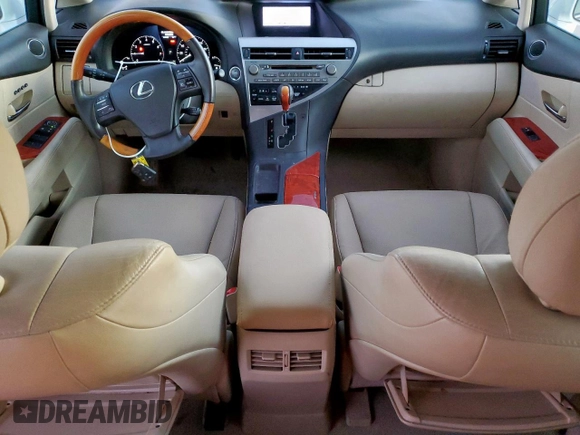 2010 Lexus RX 350 with VIN 2T2ZK1BA7AC023033, listed as a Copart auction lot 49233075 with 135,265 mi miles and Clean Title. Bid and sale history available at carsss.com. Image 8.