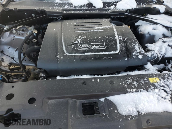 2023 Land Rover Defender S with VIN SALEJ6EX7P2243744, listed as a Copart auction lot 55748345 with 18,822 mi miles and Salvage title. Bid and sale history available at DreamBid. Image 12.