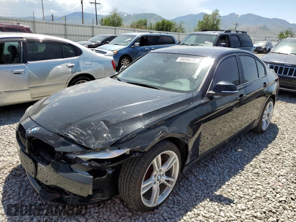2014 BMW 3 Series 328d xDrive with VIN WBA3D5C5XEKX98716, listed as a Copart auction lot 58066525 with 146,528 mi miles and Salvage title. Bid and sale history available at DreamBid. Image 1.
